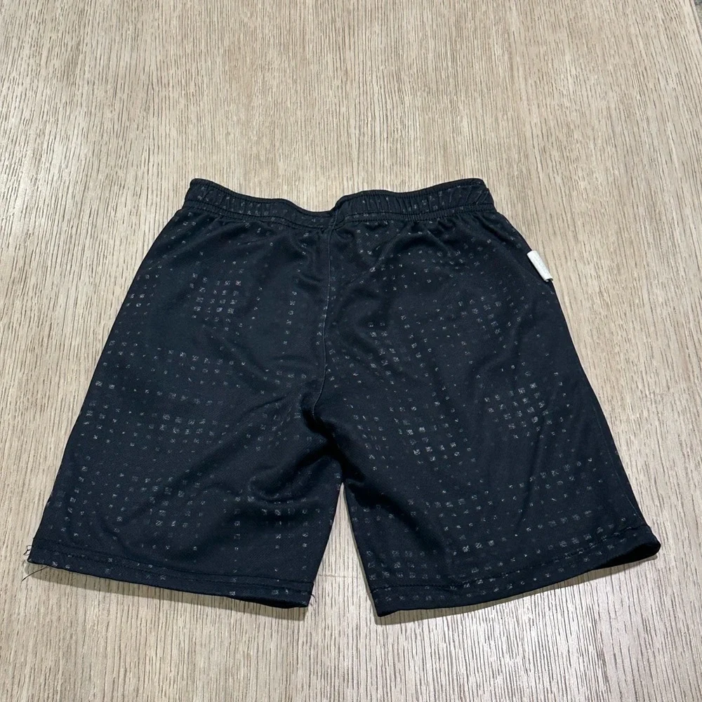 Runway. Boys Reversible Black Active Shorts with Elastic Waist